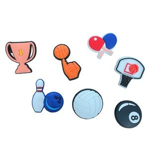 6 Pack‎ Shoe Charms for Crocs